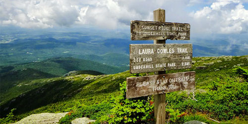 Underhill State Park in Mount Mansfield State Forest