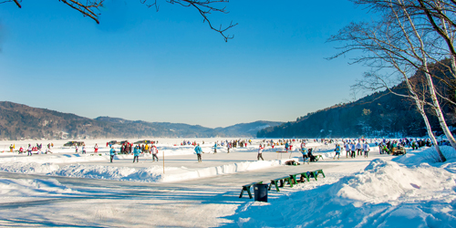 Blades Are Moving at Lake Morey