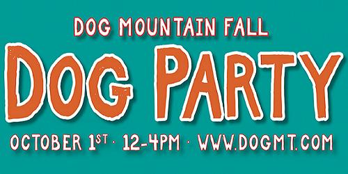 Dog Mountain's Fall Dog Party 2022